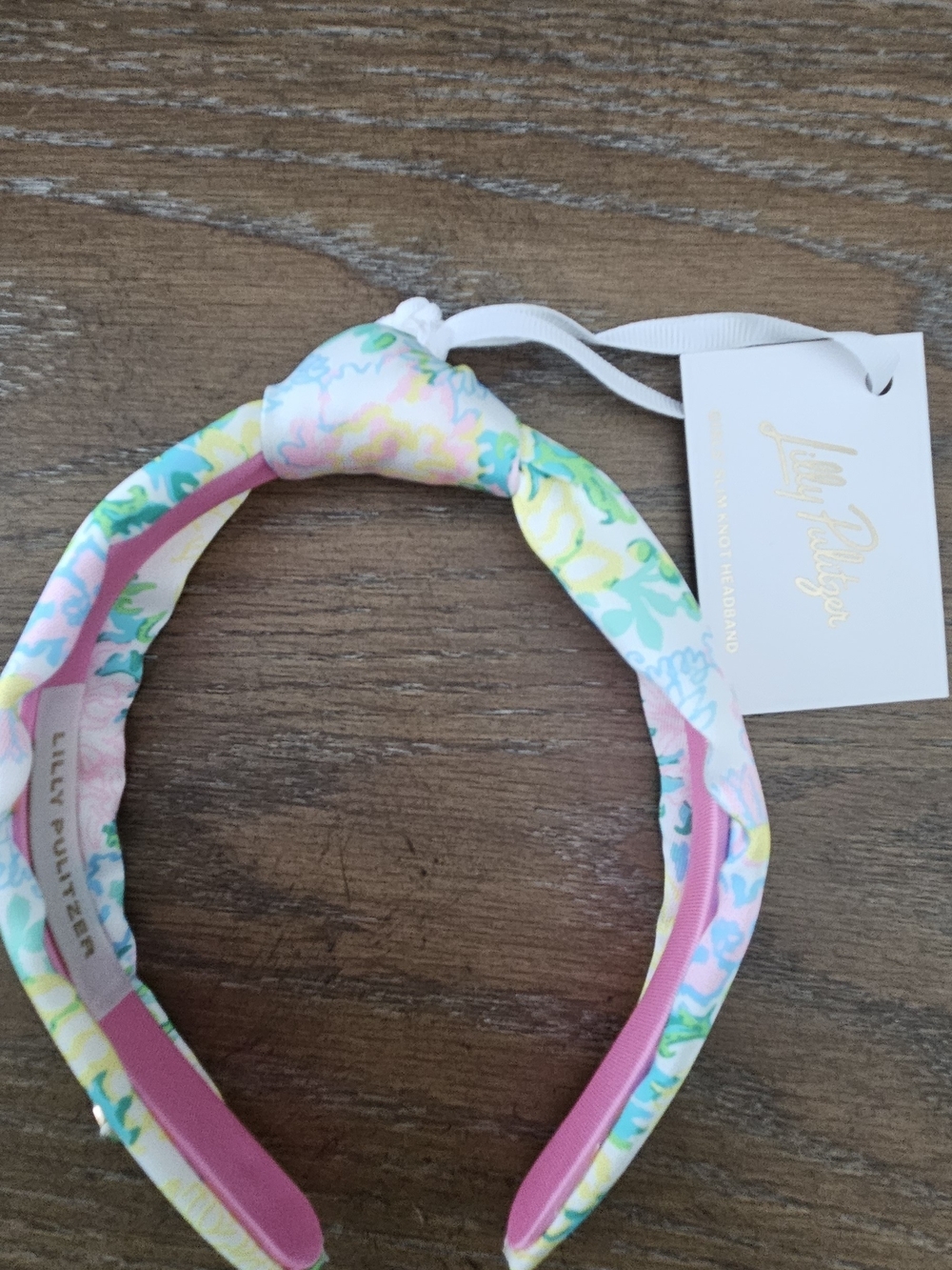 Lilly Pulitzer Lilly Garden Home Floral Knot Headband - NWT